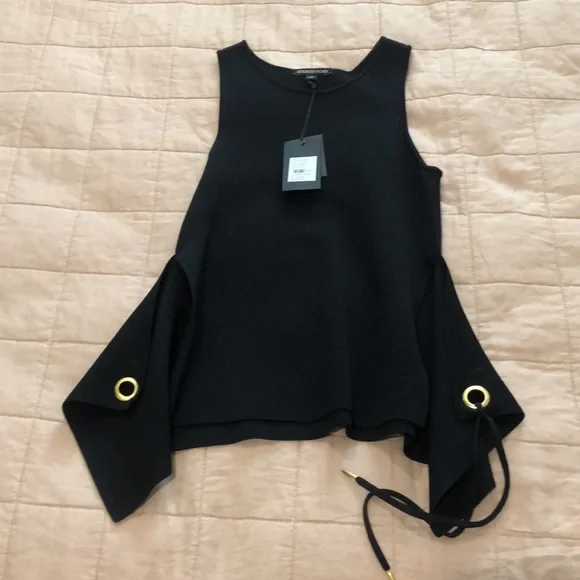 Country Road compact knit black top - Picture 4 of 12